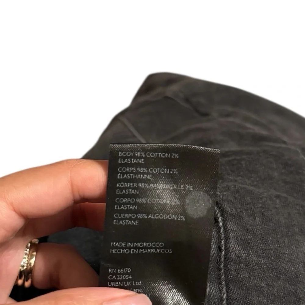 FREE PEOPLE We The Free Bella Moto Skinny Jeans